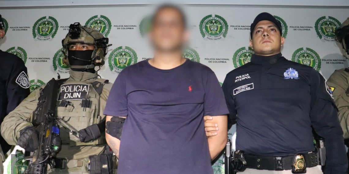 Capturan en Bogotá a cabecilla del Tren de Aragua buscado en más de 196 países