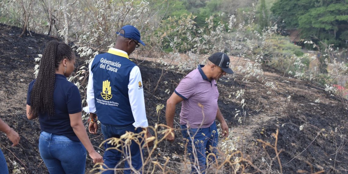 Gobernación del Cauca llega con ayudas humanitaria al municipio de Bolívar