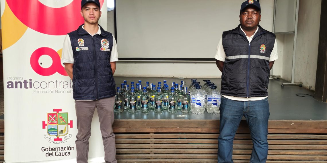 Incautado aguardiente adulterado en la Terminal de Transportes de Popayán