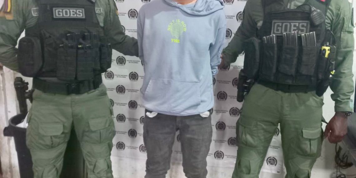 Capturado en flagrancia hombre portando arma de letalidad reducida en la comuna 7 de Popayán.