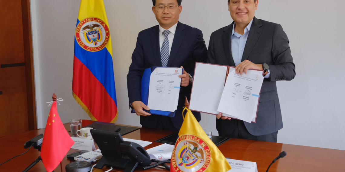Colombia y China firman Memorando de Entendimiento para impulsar la cooperación en el sector TIC