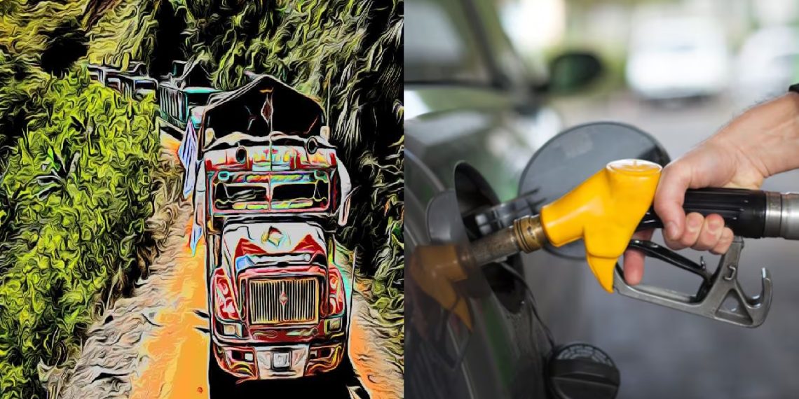 LO QUE FALTABA LLEGA SEPTIEMBRE CON BLOQUEO EN LA PANAMERICANA PARA QUE INICE UN DICIEMBRE SABROSO GRACIAS AL IMCUPLIMIENTOS A POBLADORES DEL CAÑON DEL MICAY