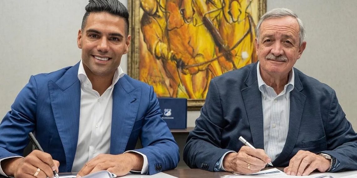 Radamel Falcao García ha renovado su vínculo con Millonarios tras importantes acuerdos económicos.