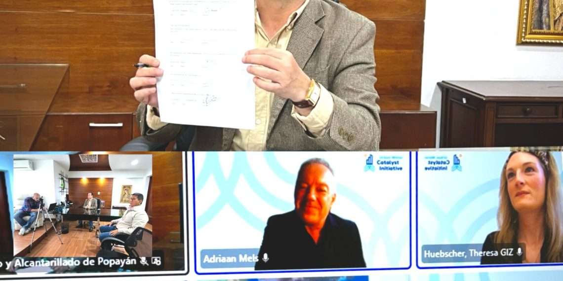 AAPSA firmó convenio de cooperación internacional con Urban Water Catalyst Initiative (UWCI).