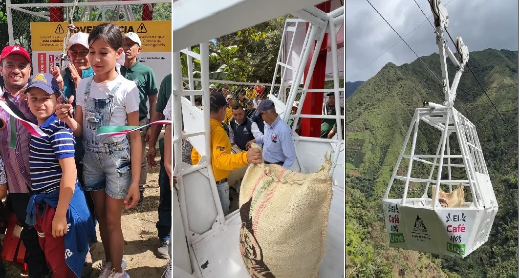 EL CAFÉ NOS UNE: LA VEGA ESTRENA CABLE CARGA CAFETERO