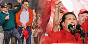 RECORDEMOS LOS EPISODIOS DE CHAVEZ LOS CUALES GUSTAVO PETRO PARECE UNA MISMA COPIA