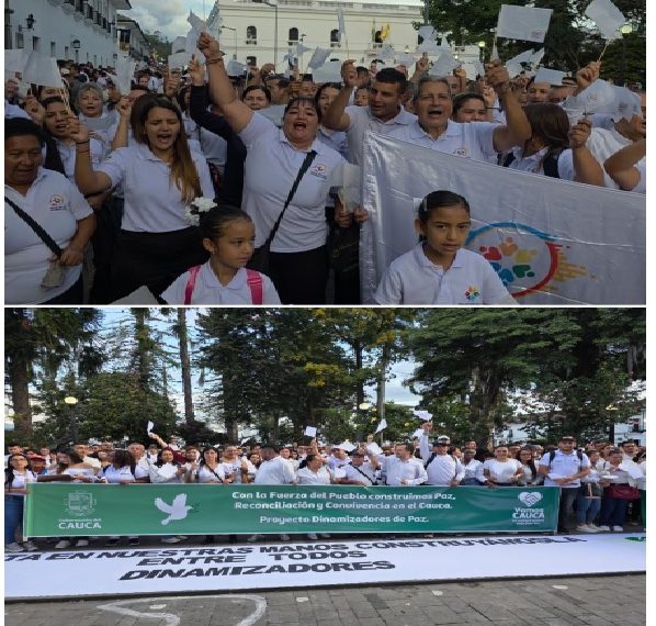 Gobernación lanza mensaje de paz #elcaucaseune