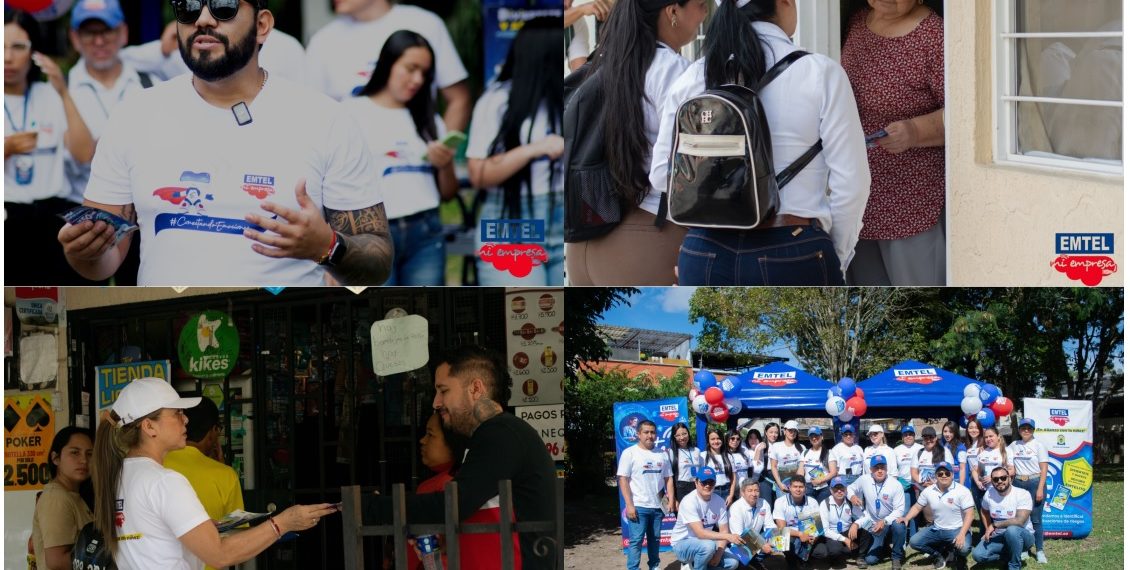 EMTEL llegó al barrio El Pajonal con su campaña “EMTEL EN TU BARRIO”
