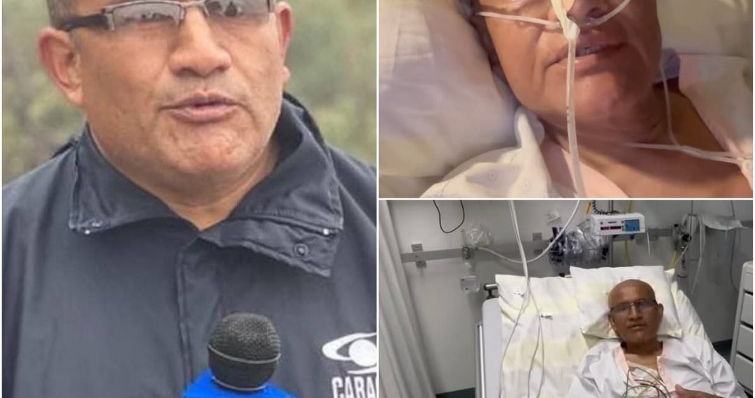 CALVACHE RECORDADO CORRESPONSAL DE CARACOL, HIJO DE SANTA ROSA CAUCA , DEMUESTRA SU VALENTIA LUCHANDO CONTRA SU ENFERMEDAD