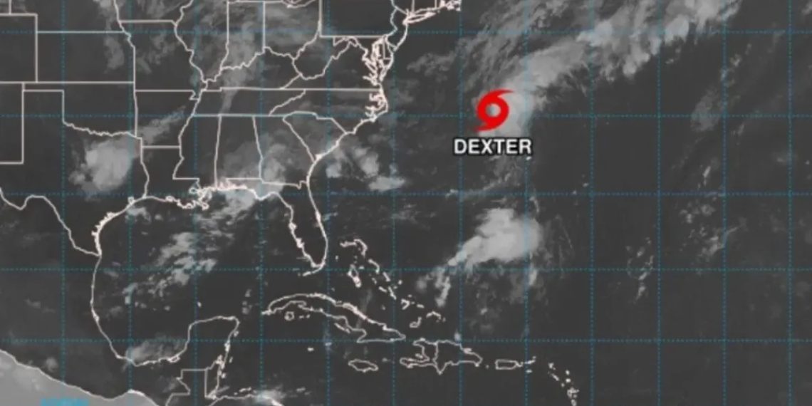 Tormenta tropical Dexter agita el Atlántico y eleva la alerta por oleajes peligrosos