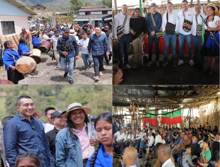 Fortaleciendo Lazos: La Presencia Institucional en el Resguardo de Calderas como Motor de Progreso