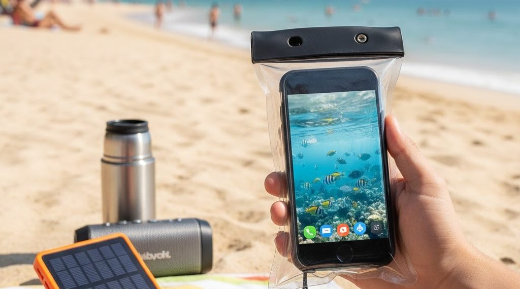 ¡Salvavidas Digital! Accesorios Imprescindibles para Proteger tu Móvil en la Playa