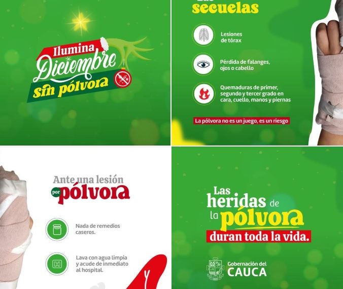 Iluminemos Diciembre: Un Cauca de Tradición, Familia y Cero Pólvora