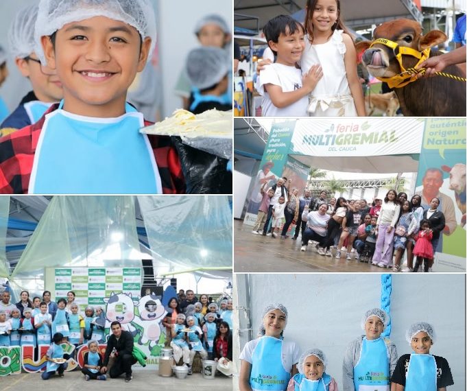 El Cauca Sabor y Tradición: El Éxito de LactiChefsitos en la Feria Multigremial