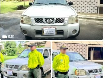 Golpe al hurto de vehículos: Recuperan en el Cauca camioneta robada en el Huila