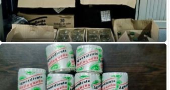 Golpe al contrabando: Incautan 510 botellas de licor en el Terminal de Popayán