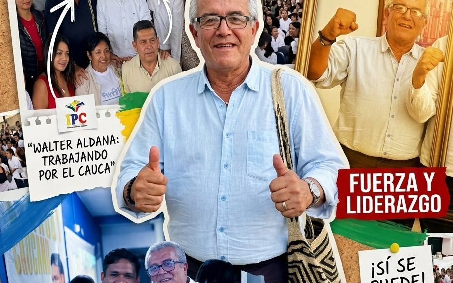 *Walter Aldana: El Liderazgo que el Cauca Reclama para su Transformación*