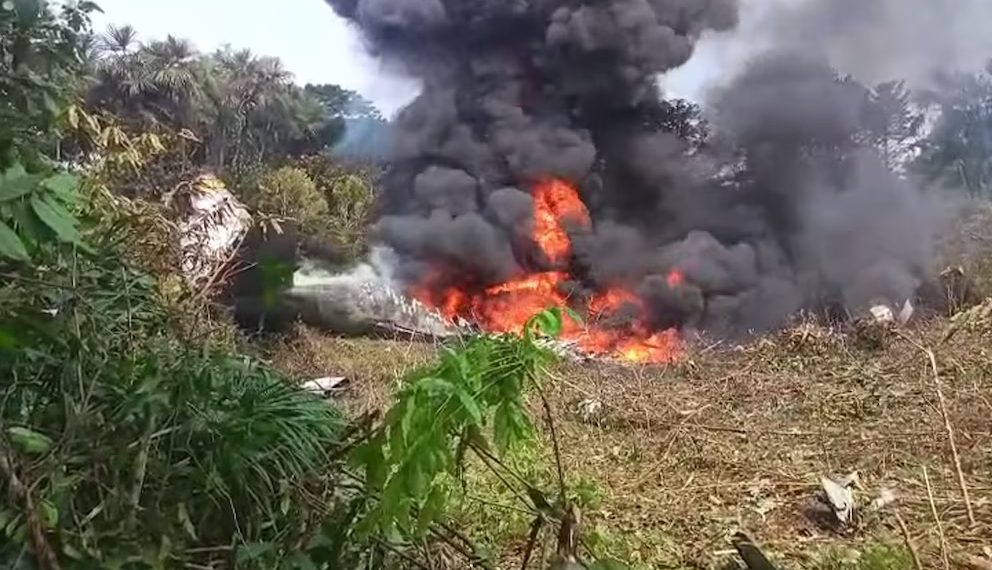 Tragedia aérea en Putumayo: Avión Hércules se accidenta tras el despegue en Puerto Leguízamo
