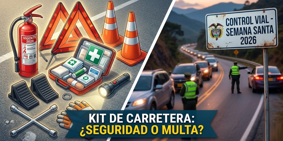 El kit de carretera: ¿Seguridad vial o un simple “check” para evitar multas?