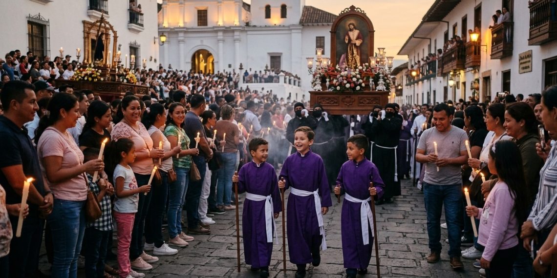 *El Sagrado Retorno: Cuando la Infancia se Viste de Túnica y Paso*